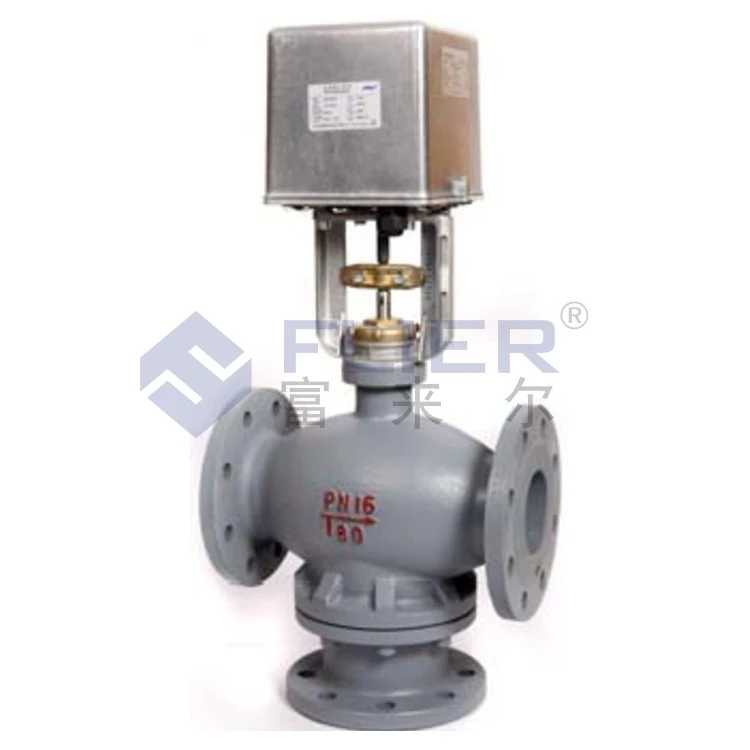Supapă de control electric cu abur